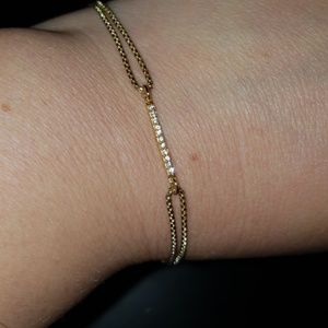 Stella and Dot pave wishing bracelet